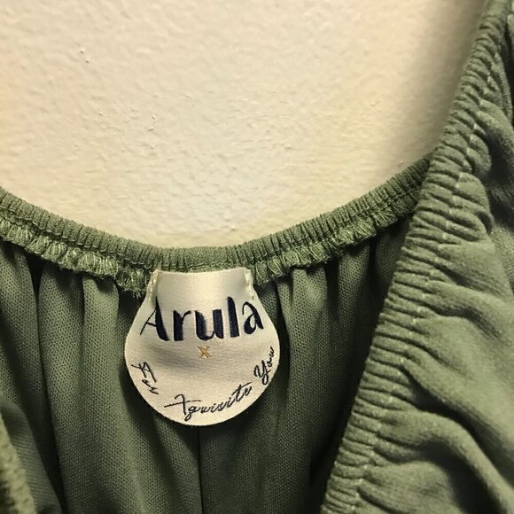 X Arula Green Dress - Picture 3 of 4